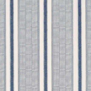 Schumacher Wallpaper Ipala Stripe Vinyl Ocean 5015801