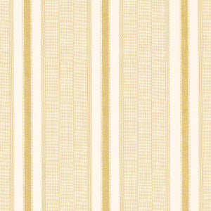 Schumacher Wallpaper Ipala Stripe Vinyl Ochre 5015804