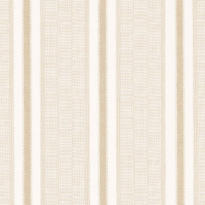 Schumacher Wallpaper Ipala Stripe Vinyl Bisque 5015805
