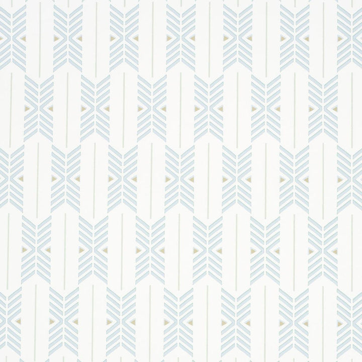 Quiver Haze 5015811 by Schumacher Designer Wallpaper A Rum Fellow 3.38" - Swanky Fabrics -