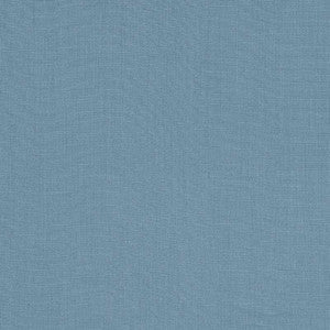 Schumacher Fabric Piet Performance Linen Sterling Blue 69943