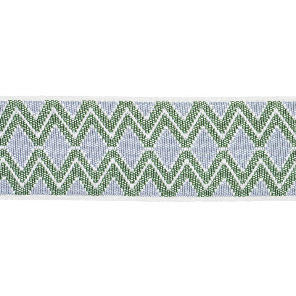 Pinula Tape Fern 84100 by Schumacher Designer Trim A Rum Fellow 2.62" - Swanky Fabrics -