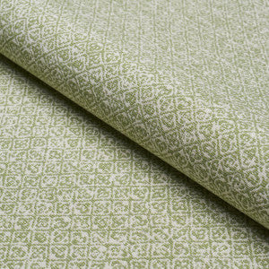 Schumacher Fabric Sarong Weave Indoor/Outdoor Leaf 84302