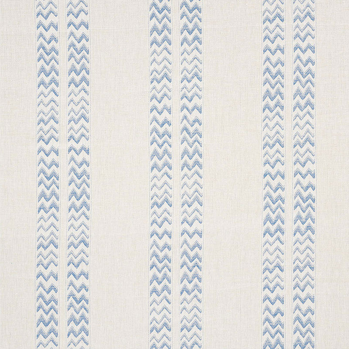 Kudu Stripe Blue 69971 by Schumacher Fabric Schumacher Fabric Kudu Stripe Blue 69971Fabric LINEN 100% ITALY </p><p>Repeat: H: HORZ. 28" (71CM) , V: VERT. 9 7/8" (25CM) 56 - Fabric Carolina -