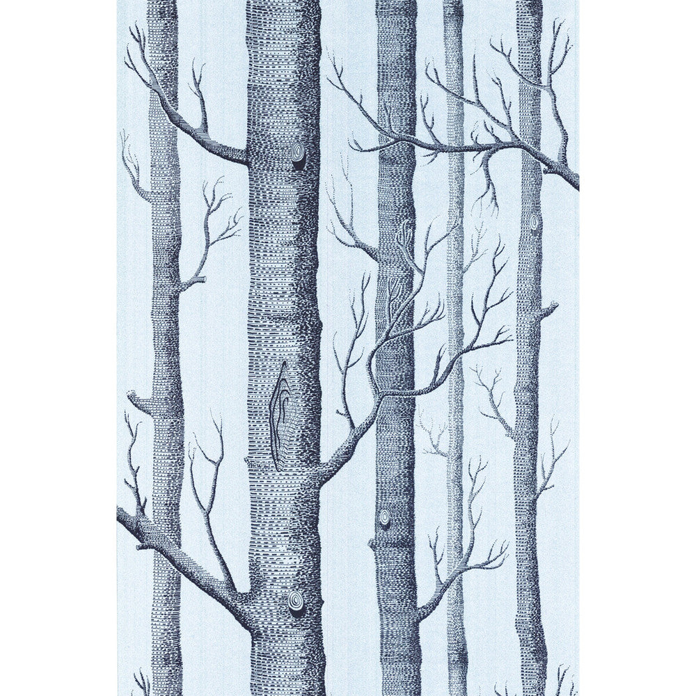 Woods Choc/Silver by Cole & Son Designer Wallcovering COLE & SON NEW CONTEMPORARY II PAPER - 100% United Kingdom - Horizontal: - and Vertical: 28.3 20.5 - Swanky Fabrics -