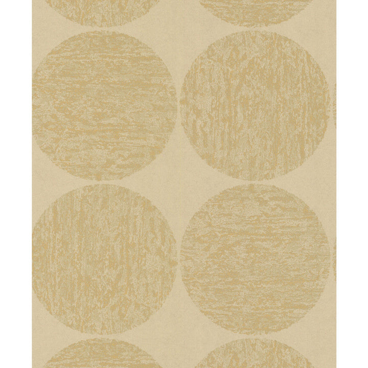 Luna Gold/Tan by Cole & Son Designer Wallcovering COLE & SON NEW CONTEMPORARY II PAPER - 100% United Kingdom - Horizontal: 20.5 and Vertical: - 20.5 - Swanky Fabrics -