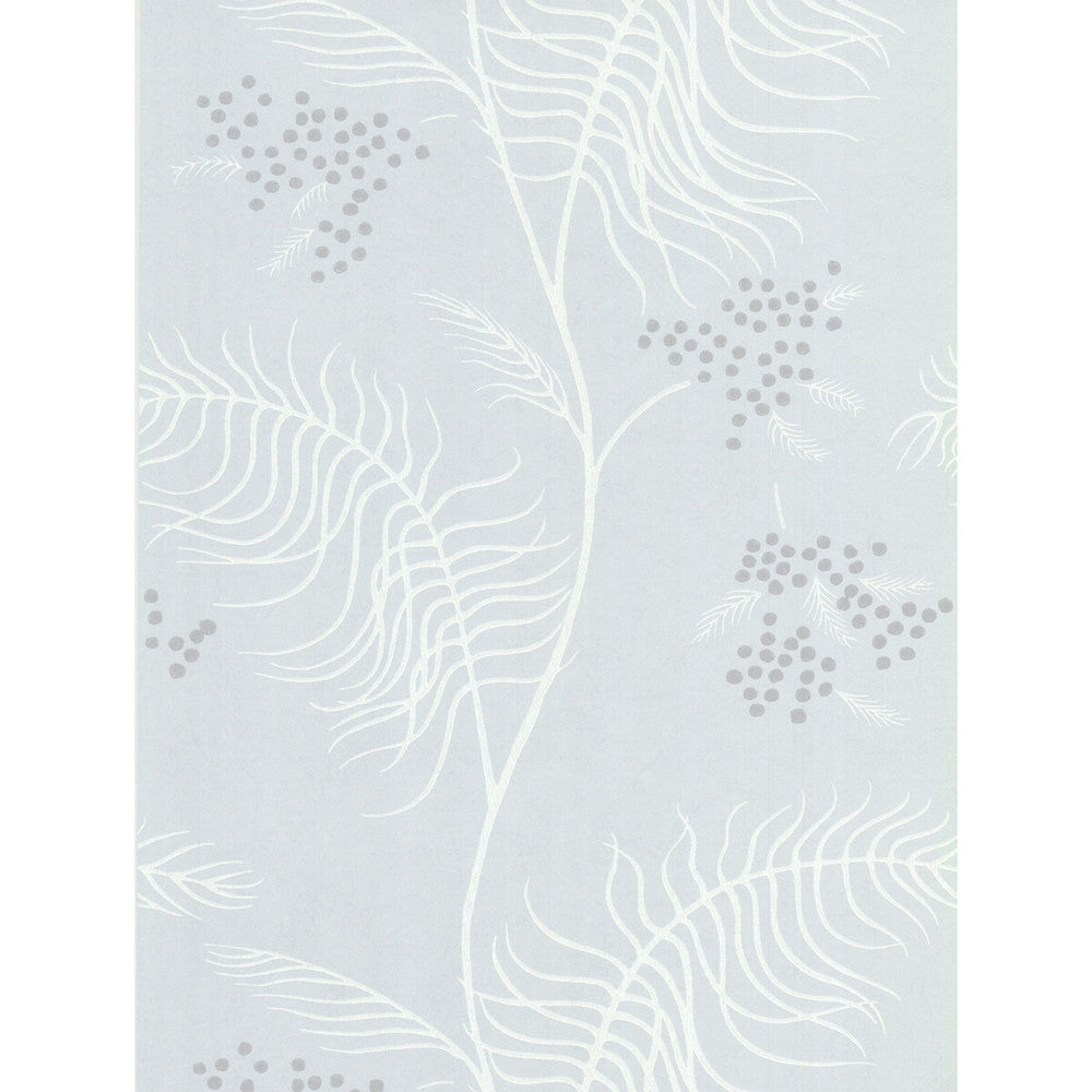 Mimosa Slate by Cole & Son Designer Wallcovering COLE & SON NEW CONTEMPORARY II PAPER - 100% United Kingdom Horizontal: and Vertical: 24 20.5 - Swanky Fabrics -