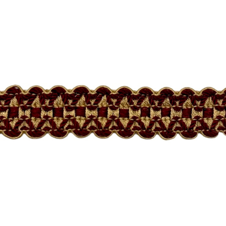 Buggy Bordeaux by Europatex Designer Fabric Carriage House 50% Polyester, 50% Rayon 0.75 inches - Swanky Fabrics -
