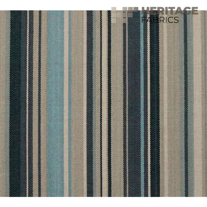 Victoria Windsor Blue by Heritage Fabric - 100% Cotton India 15,000 Horizontal: 9" and Vertical: N/A 54" - Fabric Carolina -