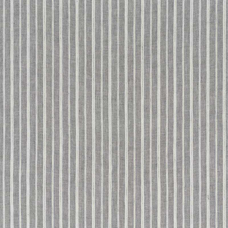 Filippo Linen Sheer Grey 70022 by Schumacher Designer Fabric Essentials-Sheers-Casements 100% Linen Martindale 5,000 Horizontal: - and Vertical: 1.5 115 - Swanky Fabrics -