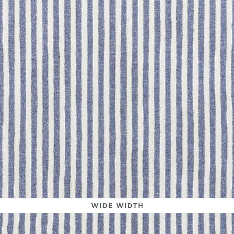 Regatta Linen Stripe Chambray 70030 by Schumacher Fabric Schumacher Fabric Regatta Linen Stripe Chambray 70030Fabric LINEN 100% ITALY </p><p>Repeat: H: , V: VERT. 1" (3CM) 118 - Fabric Carolina -