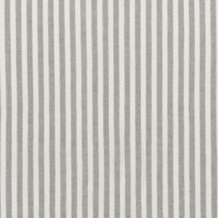 Regatta Linen Stripe Stone 70035 by Schumacher Designer Fabric Essentials-Sheers-Casements 100% Linen Martindale 3,000 Horizontal: - and Vertical: 1 118 - Swanky Fabrics -