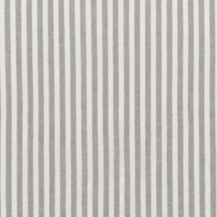 Regatta Linen Stripe Stone 70035 by Schumacher Designer Fabric ESSENTIALS: SHEERS & CASEMENTS I See Sample ITALY LIGHT DUTY </p><p>Repeat: Horizontal: - and Vertical: 1" (3CM) 118" (300CM) - Swanky Fabrics -
