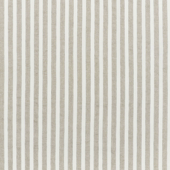 Regatta Linen Stripe Linen 70036 by Schumacher Designer Fabric ESSENTIALS: SHEERS & CASEMENTS I See Sample ITALY LIGHT DUTY </p><p>Repeat: Horizontal: - and Vertical: 1" (3CM) 118" (300CM) - Swanky Fabrics -