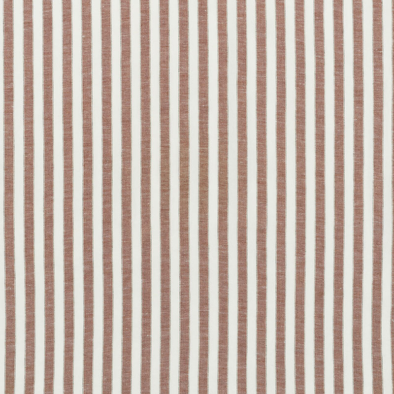 Regatta Linen Stripe Sienna 70037 by Schumacher Designer Fabric Essentials-Sheers-Casements 100% Linen Martindale 3,000 Horizontal: - and Vertical: 1 118 - Swanky Fabrics -