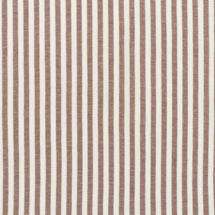Regatta Linen Stripe Sienna 70037 by Schumacher Designer Fabric Essentials-Sheers-Casements 100% Linen Martindale 3,000 Horizontal: - and Vertical: 1 118 - Swanky Fabrics -