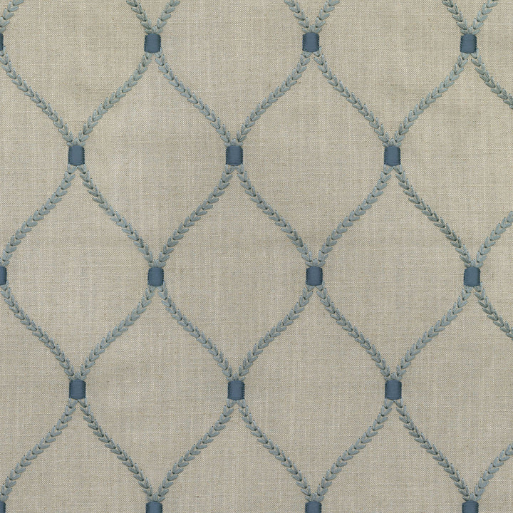 DEANE EMBROIDERY STORM 700503 by Williamsburg Designer Fabric - 100% Polyester India 39000 Horizontal: 6.25 and Vertical: 4.25 54 - Swanky Fabrics -