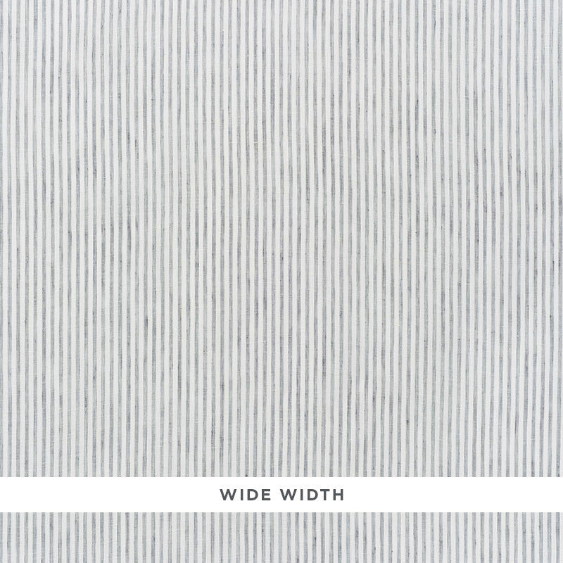 Tori Stripe Graphite 70062 by Schumacher Designer Fabric ESSENTIALS: SHEERS & CASEMENTS I LINEN 100% TURKEY </p><p>Repeat: Horizontal: and Vertical: 3/8" (1CM) 119 - Swanky Fabrics -
