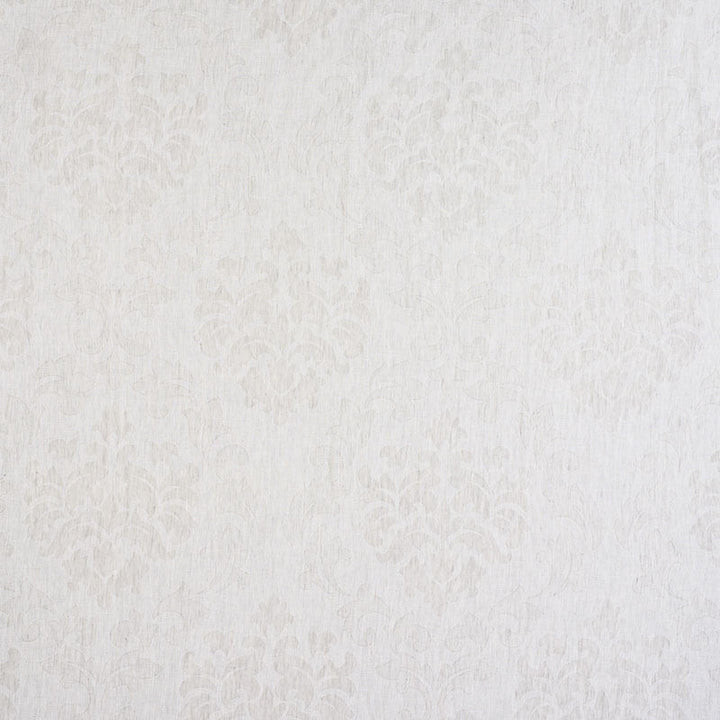 Harper Damask Sheer Dove 70080 by Schumacher Designer Fabric Essentials-Sheers-Casements 100% Linen - Horizontal: 22.5 and Vertical: 24.5 126 - Swanky Fabrics -