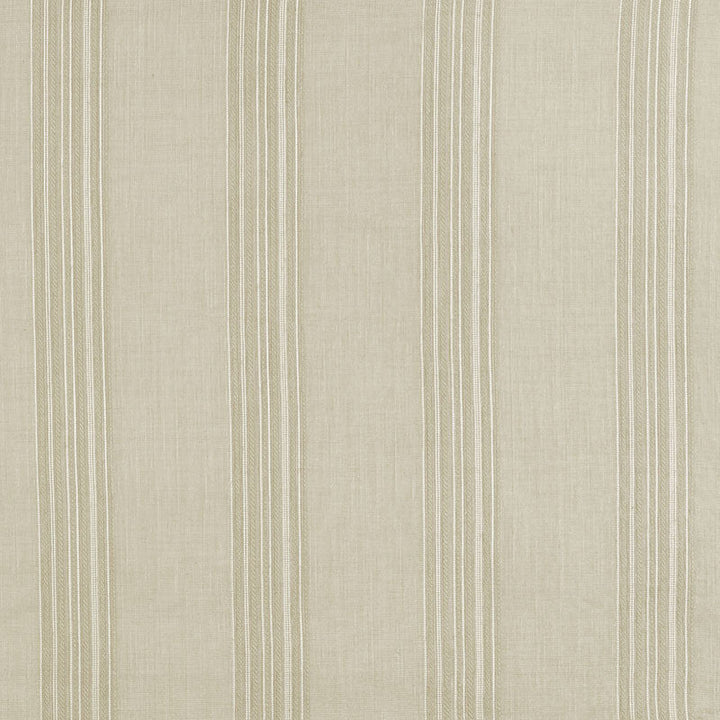 Banded Stripe Oyster 70110 by Schumacher Designer Fabric Essentials-Sheers-Casements 37% Cotton, 37% Linen, 26% Viscose - Horizontal: - and Vertical: 7 56 - Swanky Fabrics -