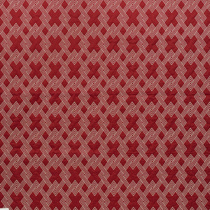 Schumacher Fabric Hix Red 70141