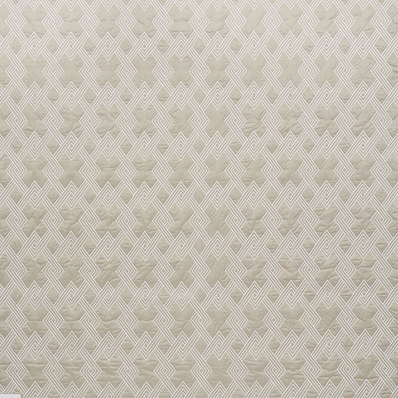 Hix Stone 70143 by Schumacher Designer Fabric CLIQUE COTTON 43% SPUN VISCOSE 24% INDIA </p><p>Repeat: Horizontal: 4 1/2" (11CM) and Vertical: 6 1/4" (16CM) 50.5 - Swanky Fabrics -