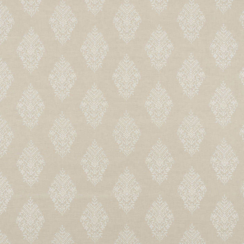 Zinda Embroidery Sand 70220 by Schumacher Fabric Schumacher Fabric Zinda Embroidery Sand 70220Fabric LINEN 38% INDIA </p><p>Repeat: H: HORZ. 12 3/4" (32CM) , V: VERT. 11 1/4" (29CM) 51 - Fabric Carolina -