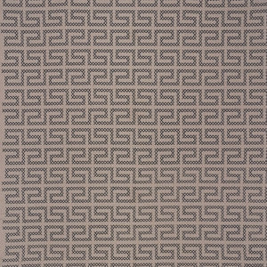 Schumacher Fabric A Maze Embroidery Stone 70232