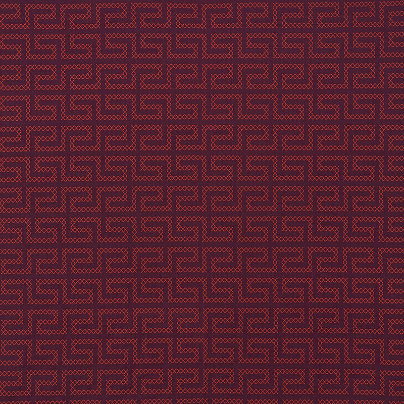 A Maze Embroidery Berry 70234 by Schumacher Fabric Schumacher Fabric A Maze Embroidery Berry 70234Fabric LINEN 36% INDIA </p><p>Repeat: H: HORZ. 4 1/4" (11CM) , V: VERT. 7 3/4" (20CM) 51 - Fabric Carolina -