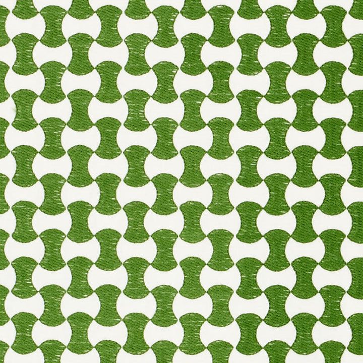 Nolita Embroidery Green 70375 by Schumacher Fabric Schumacher Fabric Nolita Embroidery Green 70375Fabric COTTON 63% INDIA </p><p>Repeat: H: HORZ. 3/4" (2CM) , V: VERT. 1 1/2" (4CM) 50.625 - Fabric Carolina -