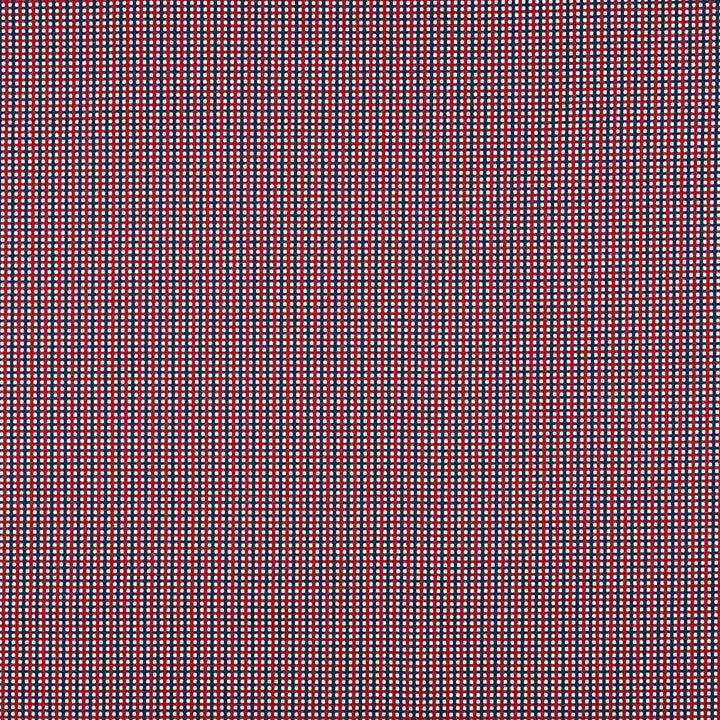 Crosstown Red/Navy 70395 by Schumacher Designer Fabric ESSENTIALS: SMALL-SCALE UPHOLSTERY I VISCOSE 38% LINEN 29% ITALY </p><p>Repeat: Horizontal: 3/4" (2CM) and Vertical: 3/4" (2CM) 56.25 - Swanky Fabrics -