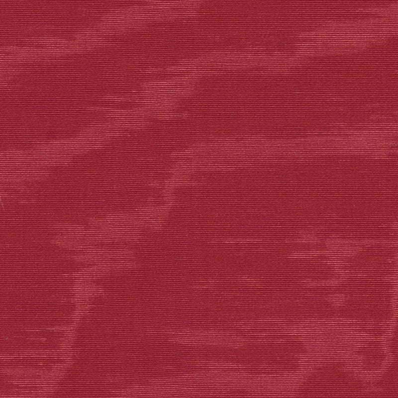 Incomparable Moire Rouge 70416 by Schumacher Designer Fabric Perfect-Basics-Incomparable-Moire 45% Cotton, 30% Linen, 25% Viscose Wyzenbeek 30,000 Horizontal: - and Vertical: - 54 - Swanky Fabrics -