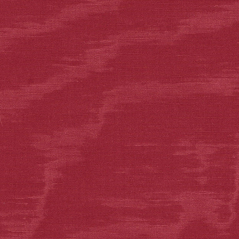 Incomparable Moire Rouge 70416 by Schumacher Designer Fabric Perfect Basics: Incomparable Moire COTTON 45% LINEN 30% ITALY WYZENBEEK 30,000 </p><p>Repeat: Horizontal: and Vertical: 54 - Swanky Fabrics -