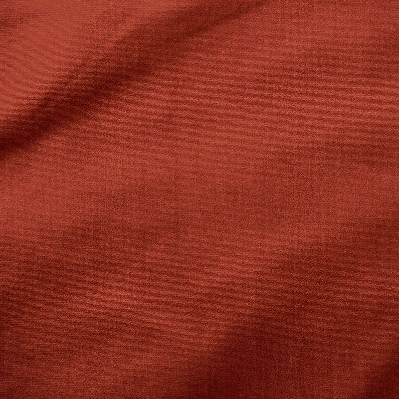 Venetian Silk Velvet Red Ochre 70442 by Schumacher Designer Fabric PERFECT BASICS See Sample ITALY MEDIUM DUTY </p><p>Repeat: Horizontal: - and Vertical: - 55" WIDE (140CM) - Swanky Fabrics -