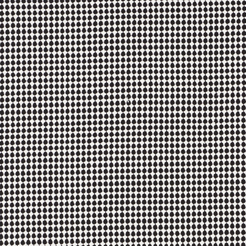 Zipster Black 70528 by Schumacher Designer Fabric Essentials-Small-Scale-Upholstery-Fabrics 100% Cotton - Horizontal: 1/4- and Vertical: 3/8- 54 - Swanky Fabrics -