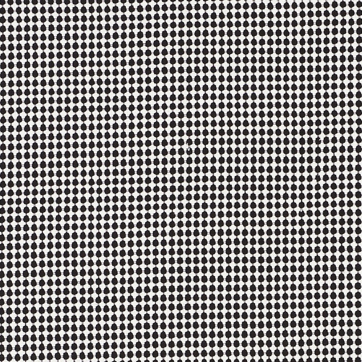 Zipster Black 70528 by Schumacher Designer Fabric Essentials-Small-Scale-Upholstery-Fabrics 100% Cotton - Horizontal: 1/4- and Vertical: 3/8- 54 - Swanky Fabrics -