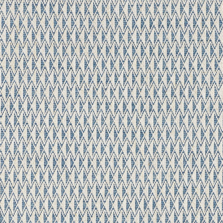 Greenpoint Sky 70544 by Schumacher Designer Fabric ESSENTIALS: SMALL-SCALE UPHOLSTERY I LINEN 44% VISCOSE 28% ITALY WYZENBEEK 20,000 </p><p>Repeat: Horizontal: 1/2" (1CM) and Vertical: 1 1/2" (4CM) 56.5 - Swanky Fabrics -