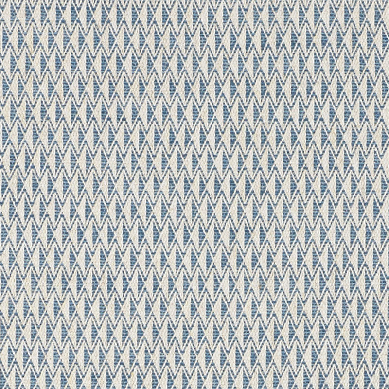 Greenpoint Sky 70544 by Schumacher Designer Fabric ESSENTIALS: SMALL-SCALE UPHOLSTERY I See Sample ITALY MEDIUM DUTY </p><p>Repeat: Horizontal: 1/2" (1CM) and Vertical: 1 1/2" (4CM) 56 1/2" (144CM) - Swanky Fabrics -