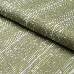 Schumacher Fabric Stella Stripe Moss 182110