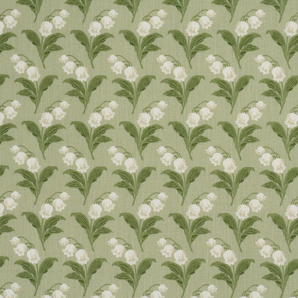 Lily Of The Valley Indoor/Outdoor Moss 182140 by Schumacher Designer Fabric Craft Revival 6.75" - Swanky Fabrics -
