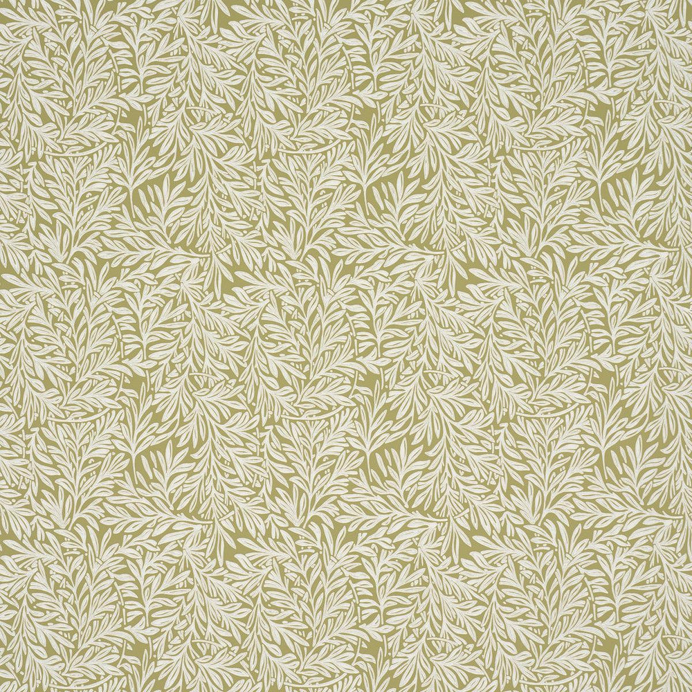 Willow Leaf Moss 5004137 by Schumacher Designer Wallpaper Craft Revival 9.0" - Swanky Fabrics -