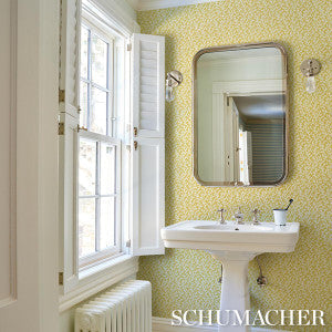 Schumacher Wallpaper Folly Mimosa 5008007
