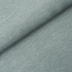 Schumacher Wallpaper Linen Pliss Wallcovering Adriatic Blue 5015890