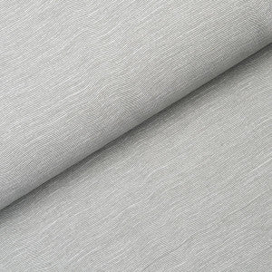 Schumacher Wallpaper Linen Pliss Wallcovering Mist 5015893