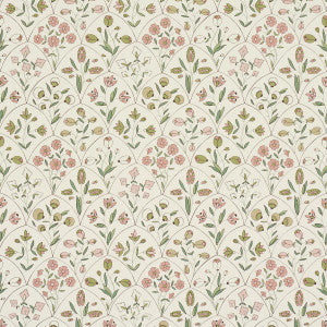 Schumacher Wallpaper Frances Scallop Floral Petal 5015960