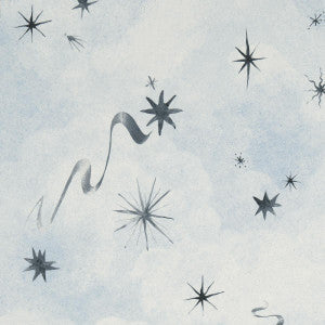 Schumacher Wallpaper Luminaries Clear Blue 5016010