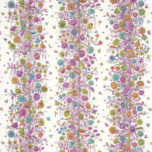 Schumacher Wallpaper Edward Steed'S Towers Of Flowers Multicolor Burst 5016140