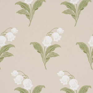 Schumacher Wallpaper Lily Of The Valley Spring 5016281