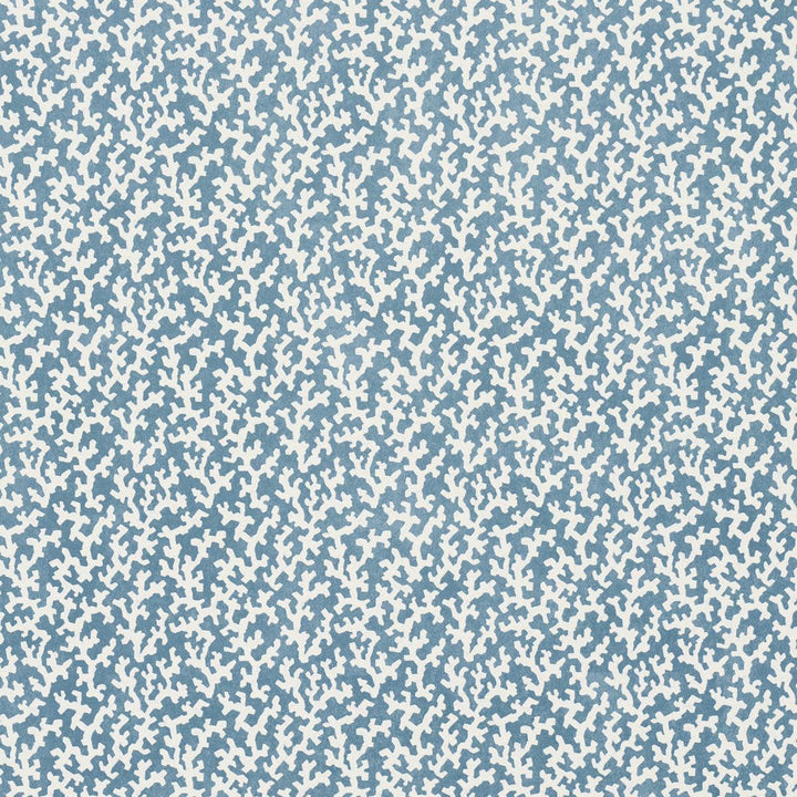 Folly Marine 5016290 by Schumacher Designer Wallpaper Veere Grenney 4.38" - Swanky Fabrics -