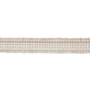Schumacher Trim Cotton Stri Tape Narrow Sand 83951